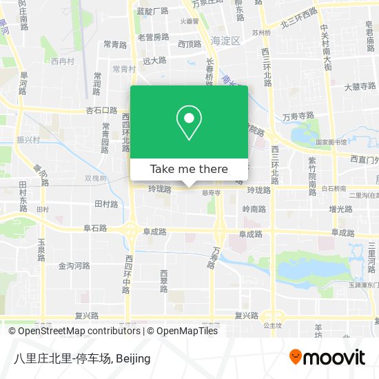 八里庄北里-停车场 map