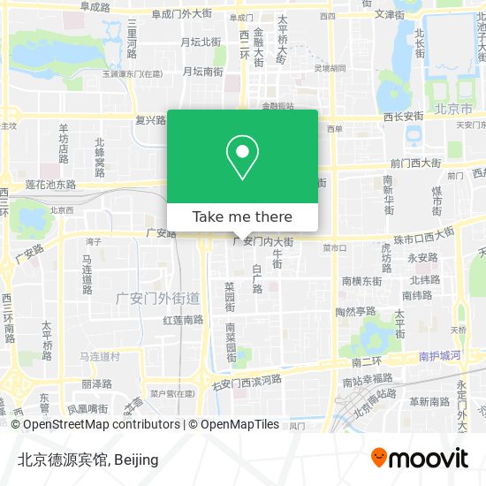 北京德源宾馆 map