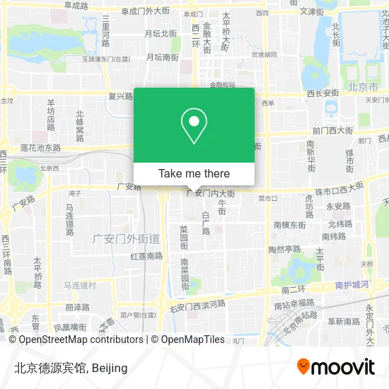 北京德源宾馆 map