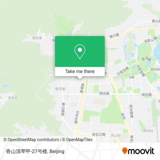香山清琴甲-27号楼 map