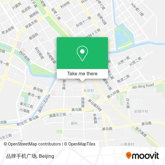 品牌手机广场 map