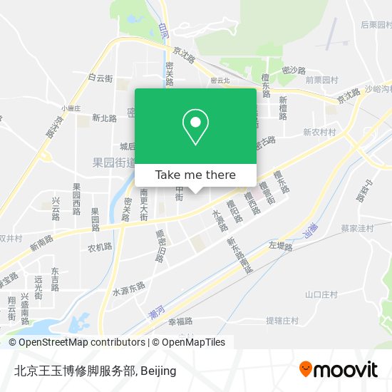 北京王玉博修脚服务部 map