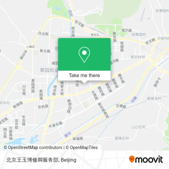 北京王玉博修脚服务部 map