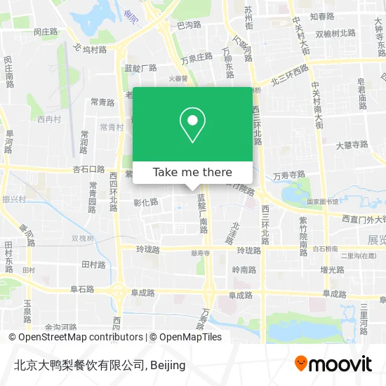 北京大鸭梨餐饮有限公司 map