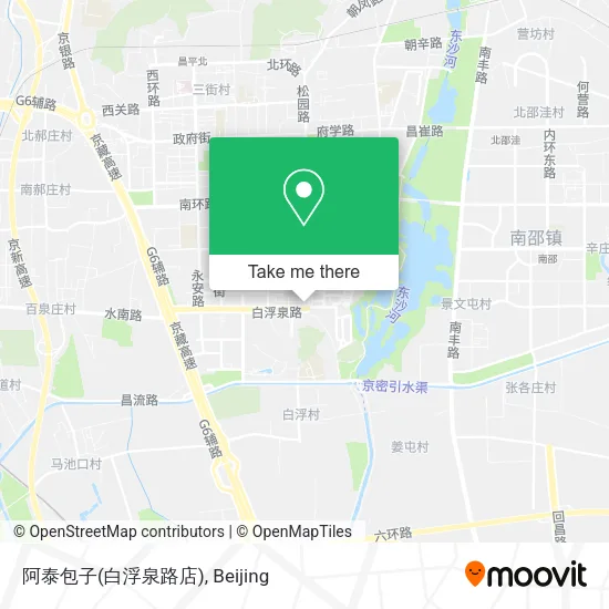 阿泰包子(白浮泉路店) map