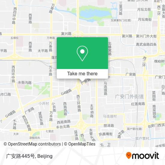 广安路445号 map