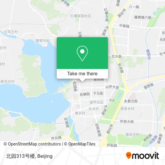 北园313号楼 map