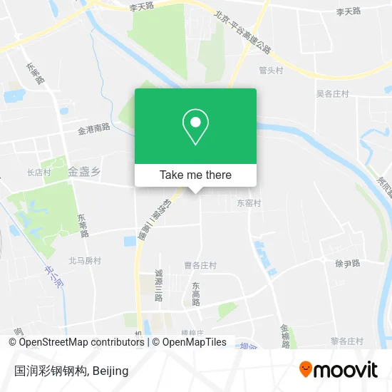 国润彩钢钢构 map