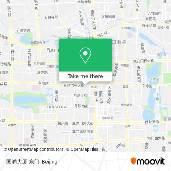 国润大厦-东门 map