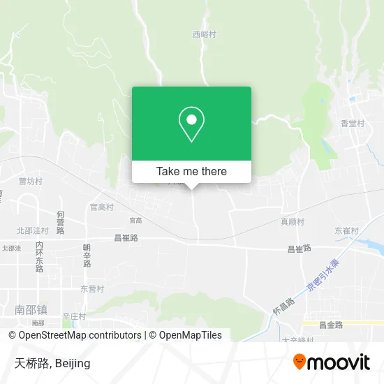天桥路 map