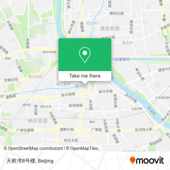 天桥湾8号楼 map