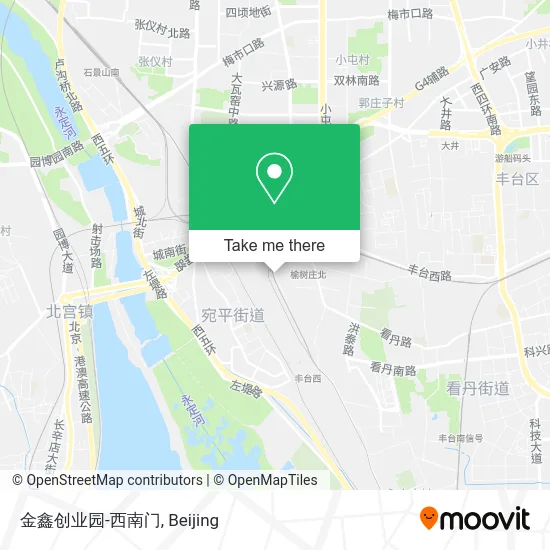 金鑫创业园-西南门 map