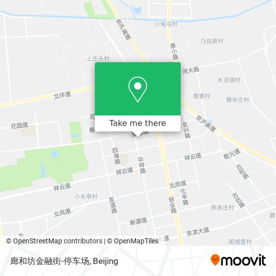 廊和坊金融街-停车场 map