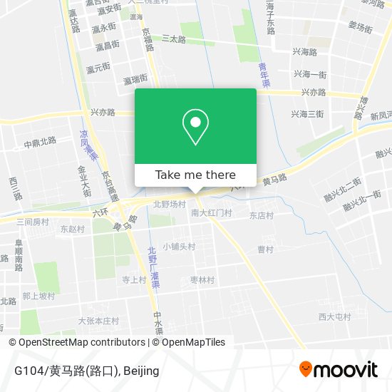 G104/黄马路(路口) map