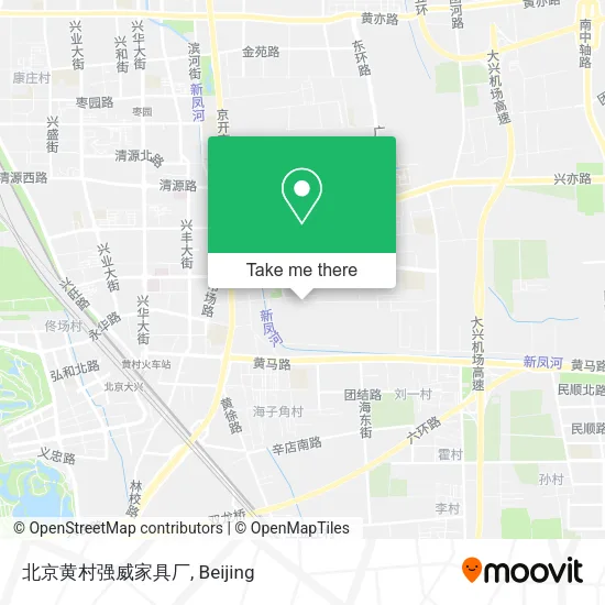 北京黄村强威家具厂 map