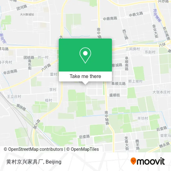 黄村京兴家具厂 map