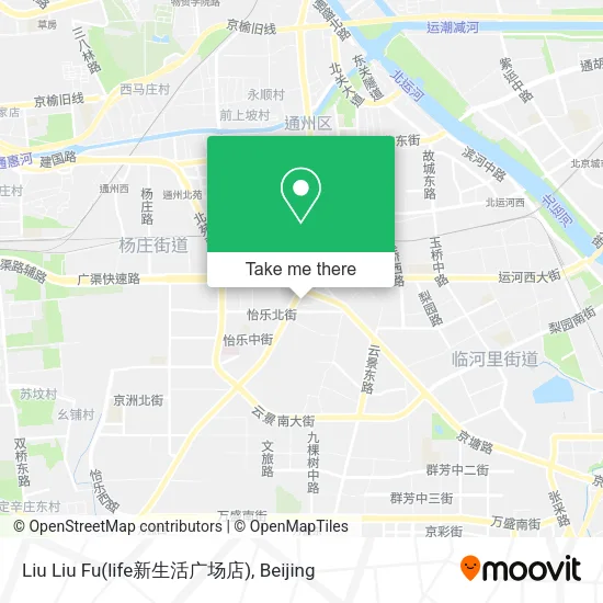 Liu Liu Fu(life新生活广场店) map