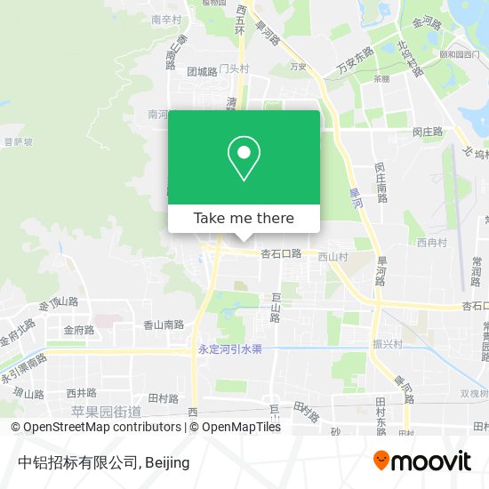 中铝招标有限公司 map