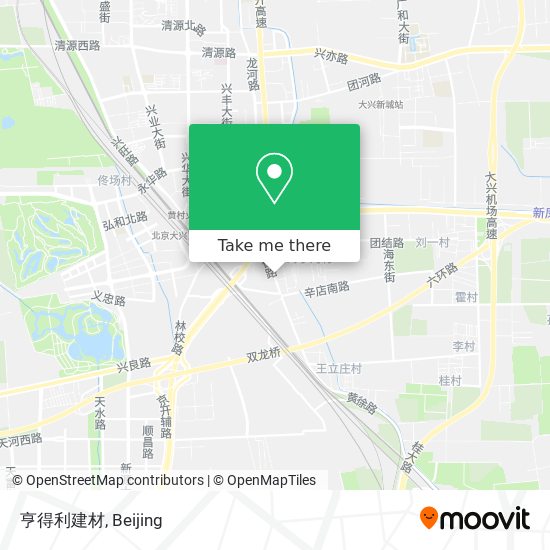 亨得利建材 map