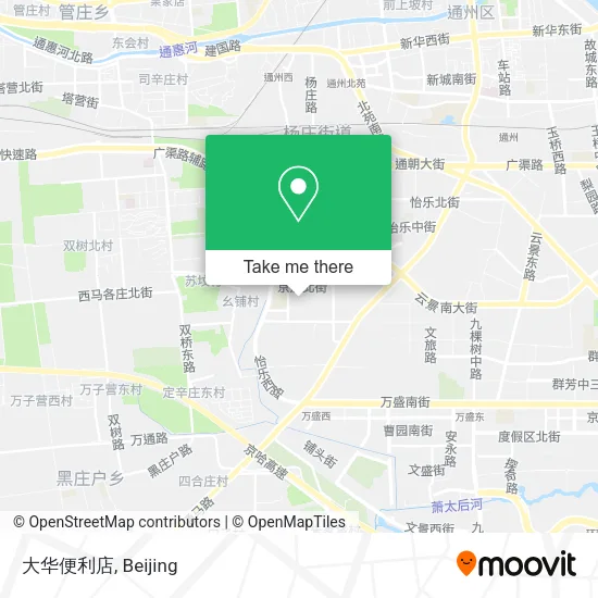 大华便利店 map