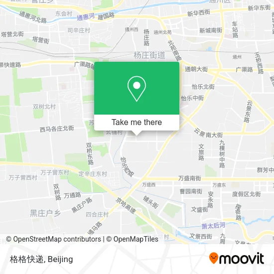 格格快递 map
