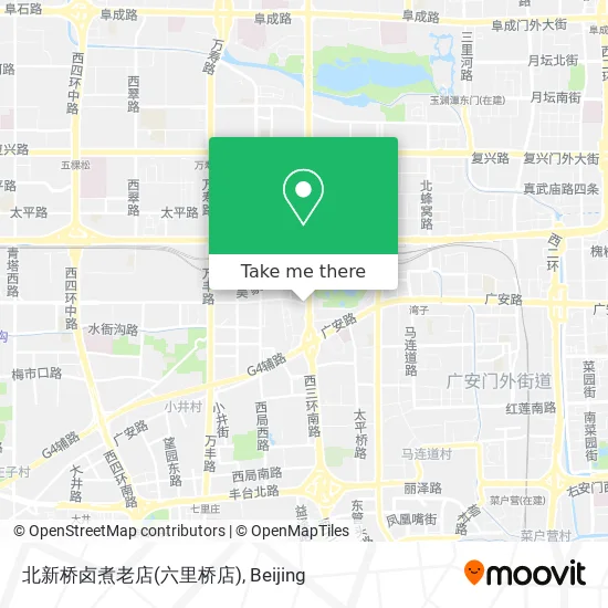 北新桥卤煮老店(六里桥店) map