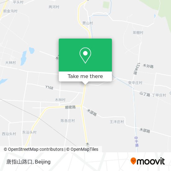 唐指山路口 map