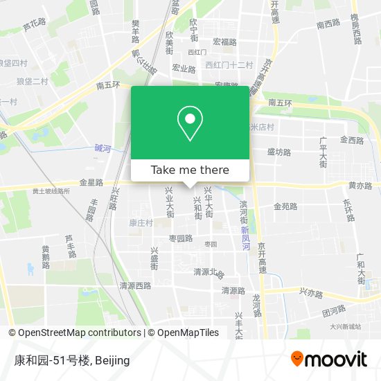 康和园-51号楼 map