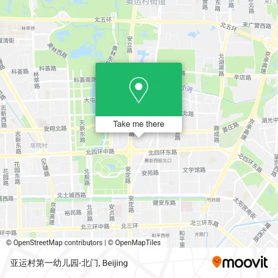 亚运村第一幼儿园-北门 map