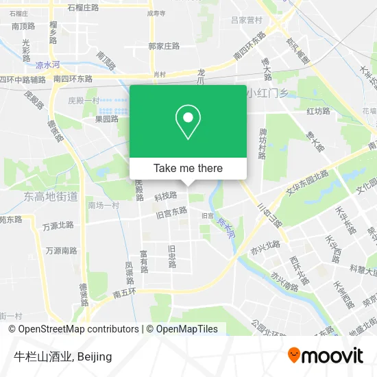 牛栏山酒业 map