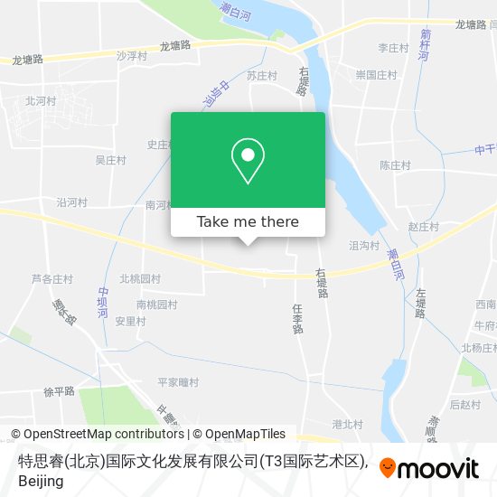 特思睿(北京)国际文化发展有限公司(T3国际艺术区) map