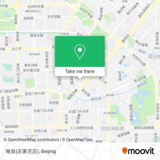 翰皇(左家庄店) map