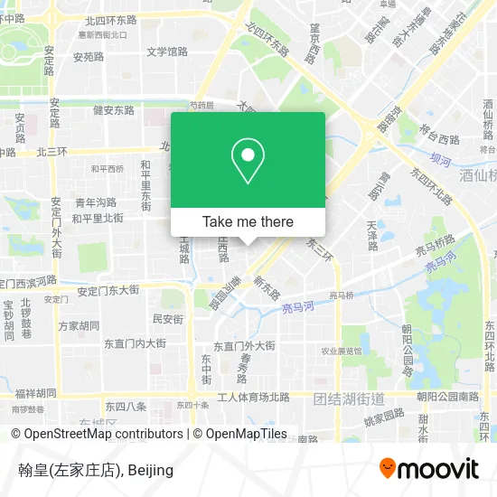 翰皇(左家庄店) map