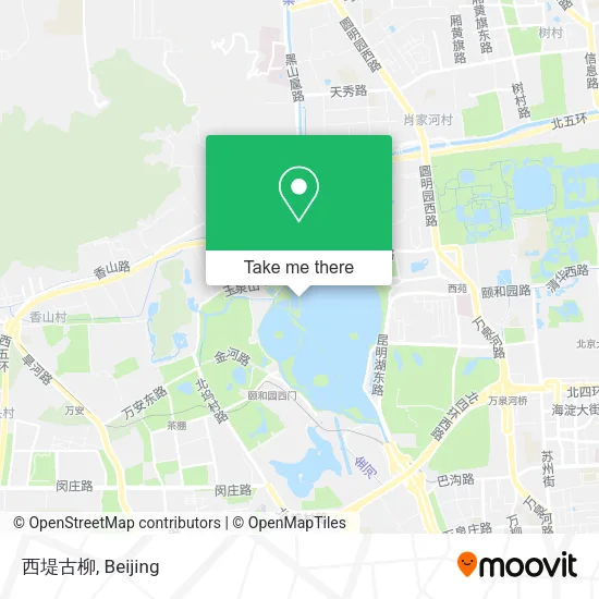 西堤古柳 map
