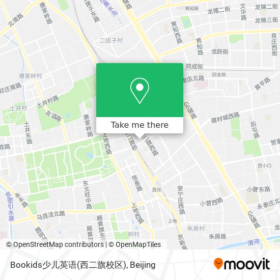 Bookids少儿英语(西二旗校区) map