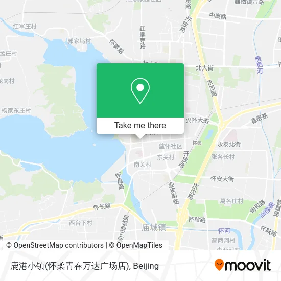 鹿港小镇(怀柔青春万达广场店) map