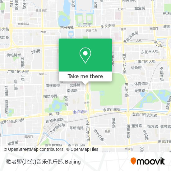 歌者盟(北京)音乐俱乐部 map