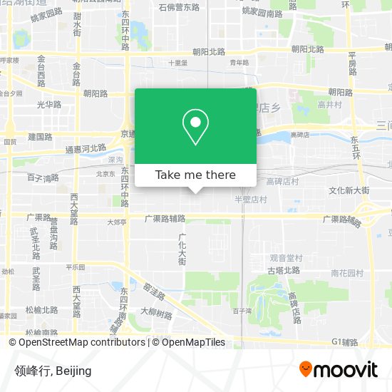领峰行 map