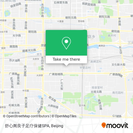 舒心阁良子足疗保健SPA map