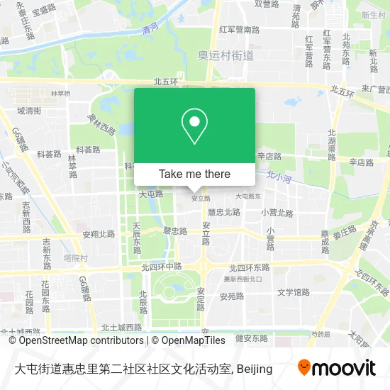 大屯街道惠忠里第二社区社区文化活动室 map