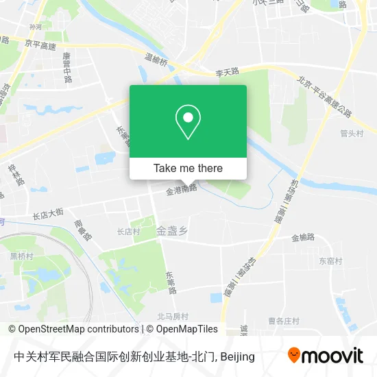 中关村军民融合国际创新创业基地-北门 map