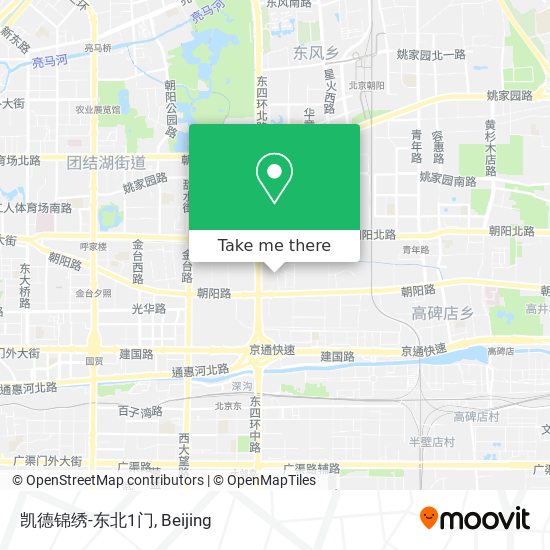 凯德锦绣-东北1门 map