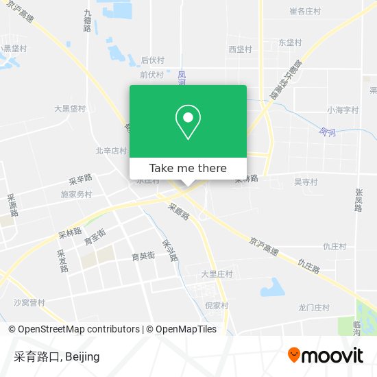 采育路口 map
