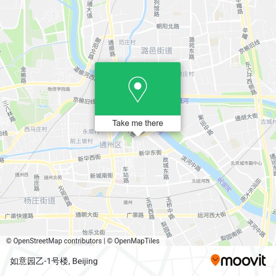 如意园乙-1号楼 map