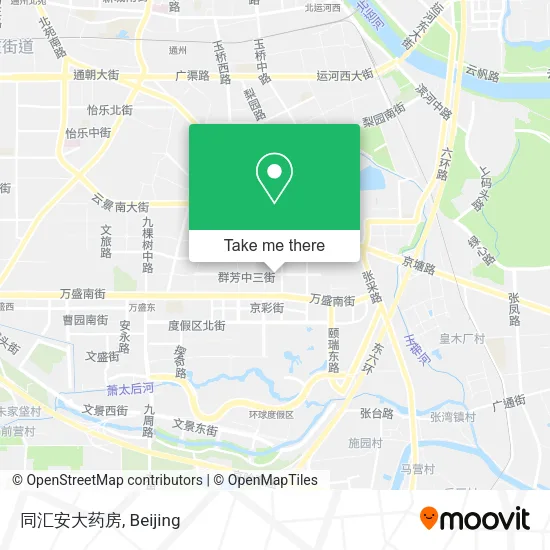同汇安大药房 map