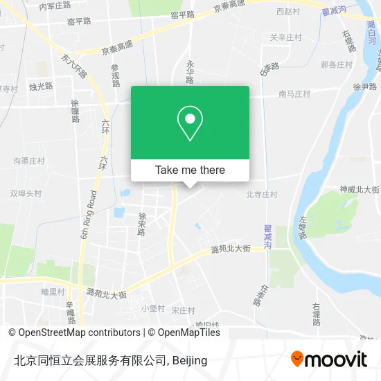 北京同恒立会展服务有限公司 map