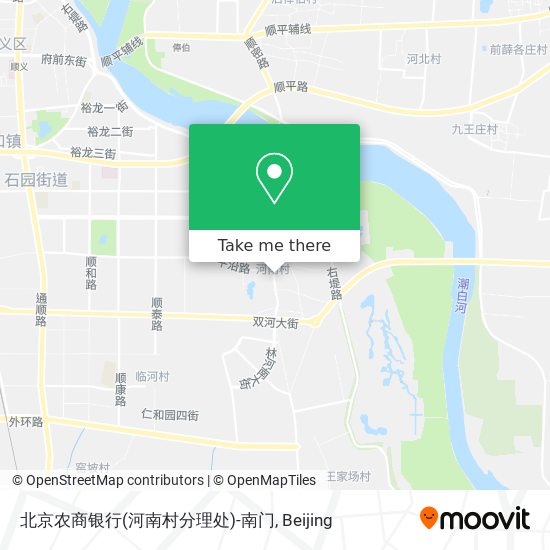 北京农商银行(河南村分理处)-南门 map