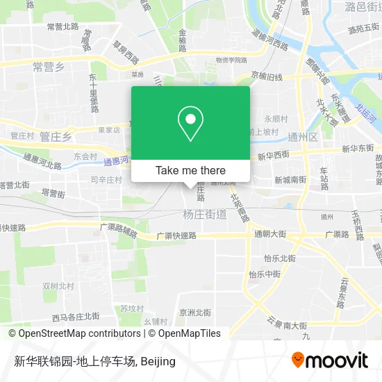 新华联锦园-地上停车场 map