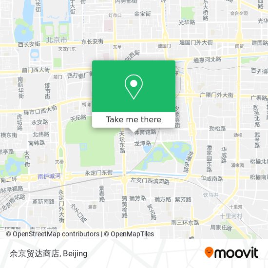 余京贸达商店 map