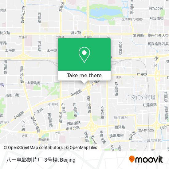 八一电影制片厂-3号楼 map